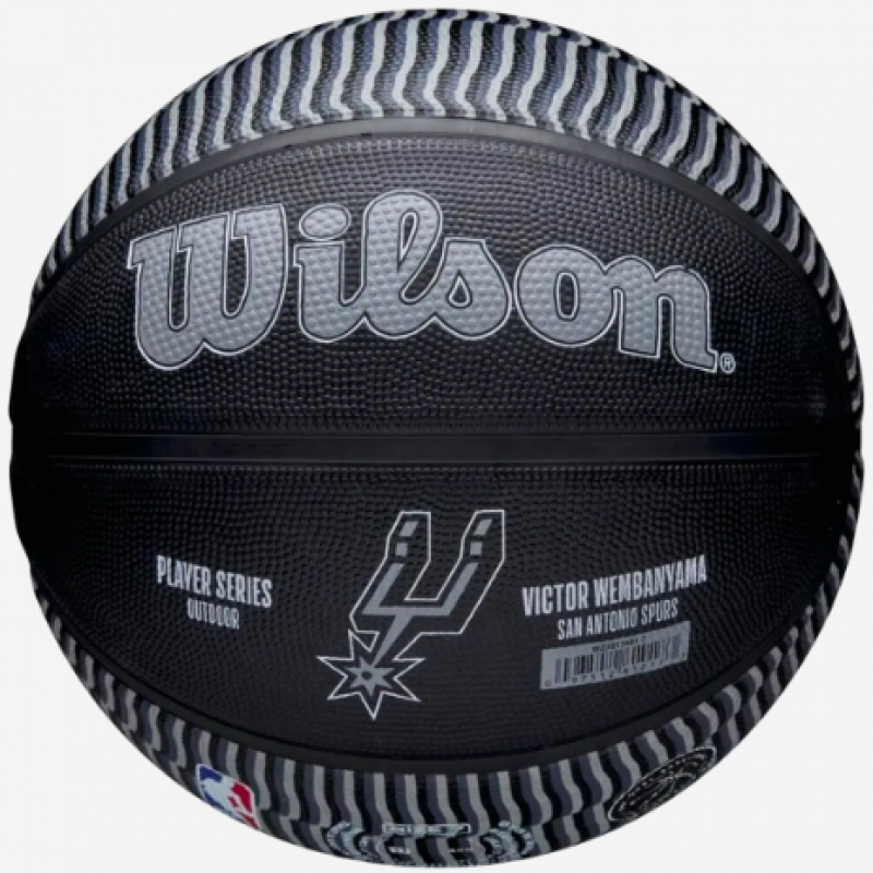 Баскетбольный мяч Wilson NBA Player Icon Outdoor Victor Wembanyama (размер 7) WZ3017801XB7-2