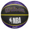 Баскетбольний м'яч в подарунковій коробці + насос Wilson Nba Team Tiedye Bskt La Lakers Si (розмір 7) WZ4007803XP
