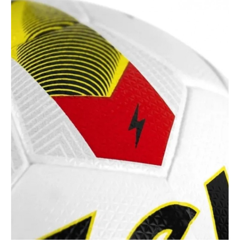 Мяч футбольный Zeus Pallone HBD белый, красный Уни (размер 5) Z01809-3
