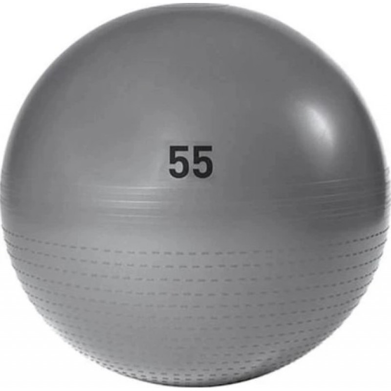 Фитбол Adidas Gymball серый Уни (диаметр 55 см) ADBL-11245GR-4