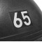 Фітбол Adidas Gymball чорний Уні (діаметр 65 см) ADBL-11246BK-NL