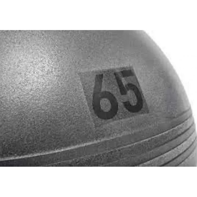 Фитбол Adidas Gymball серый Уни (диаметр 65 см) ADBL-11246GR-3