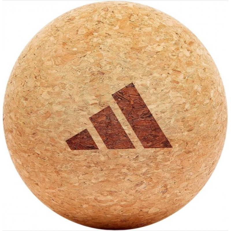 Массажный мяч Adidas Cork Massage Ball бежевый Уни (диаметр 8,3 см) ADTB-11610