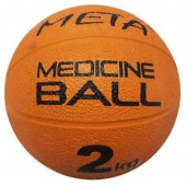 Медбол Meta Colour Medicine Ball оранжевый Уни 19,5 см (вес 2 кг) 3000200100