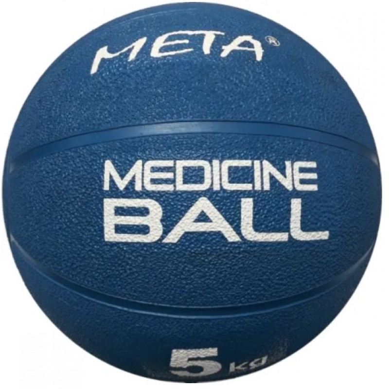 Медбол Meta Colour Medicine Ball синий Уні 27 см (вага 5 кг) 3000500100
