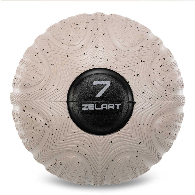 Слембол м'яч набивний для кросфіту та фітнесу Slam Ball Zelart (вага 7 кг) FI-4905-7