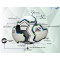 М`яч для футзала  Joma GRAFITY II FIFA PRO 